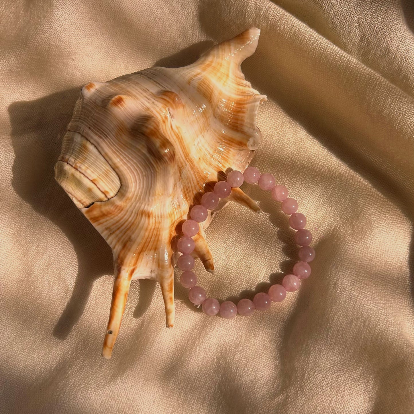 Kunzite Crystal Bracelet – Love & Harmony