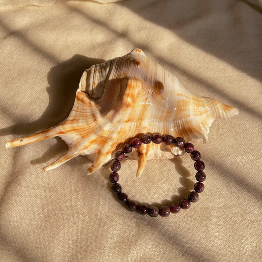Garnet Bracelet – Passion & Vitality