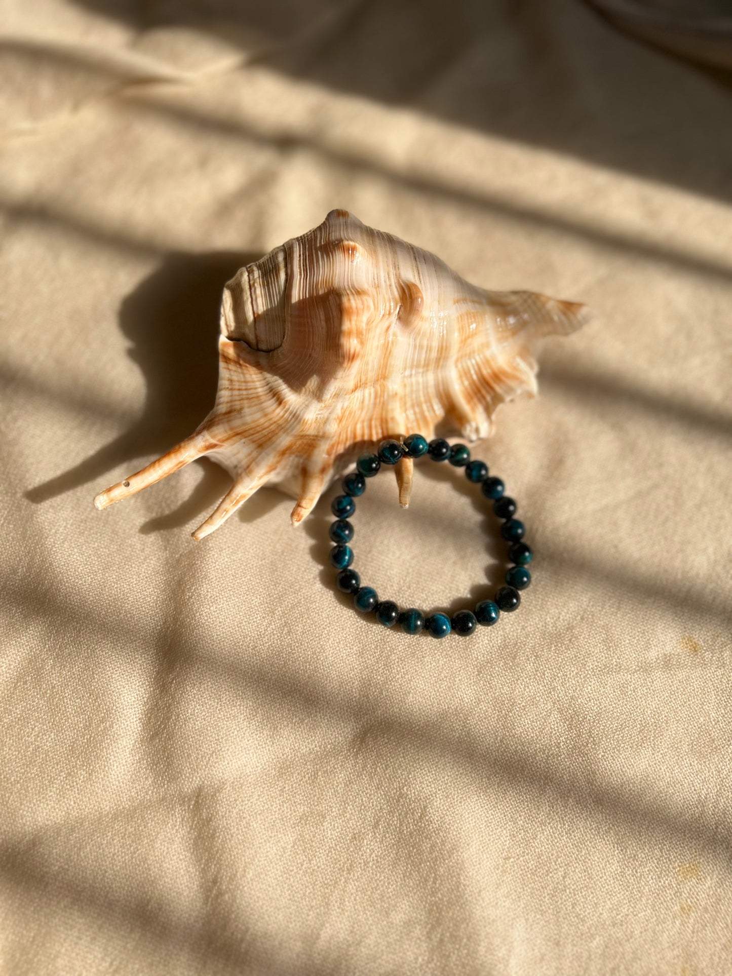 Blue Tiger's Eye Bracelet – Focus & Protection