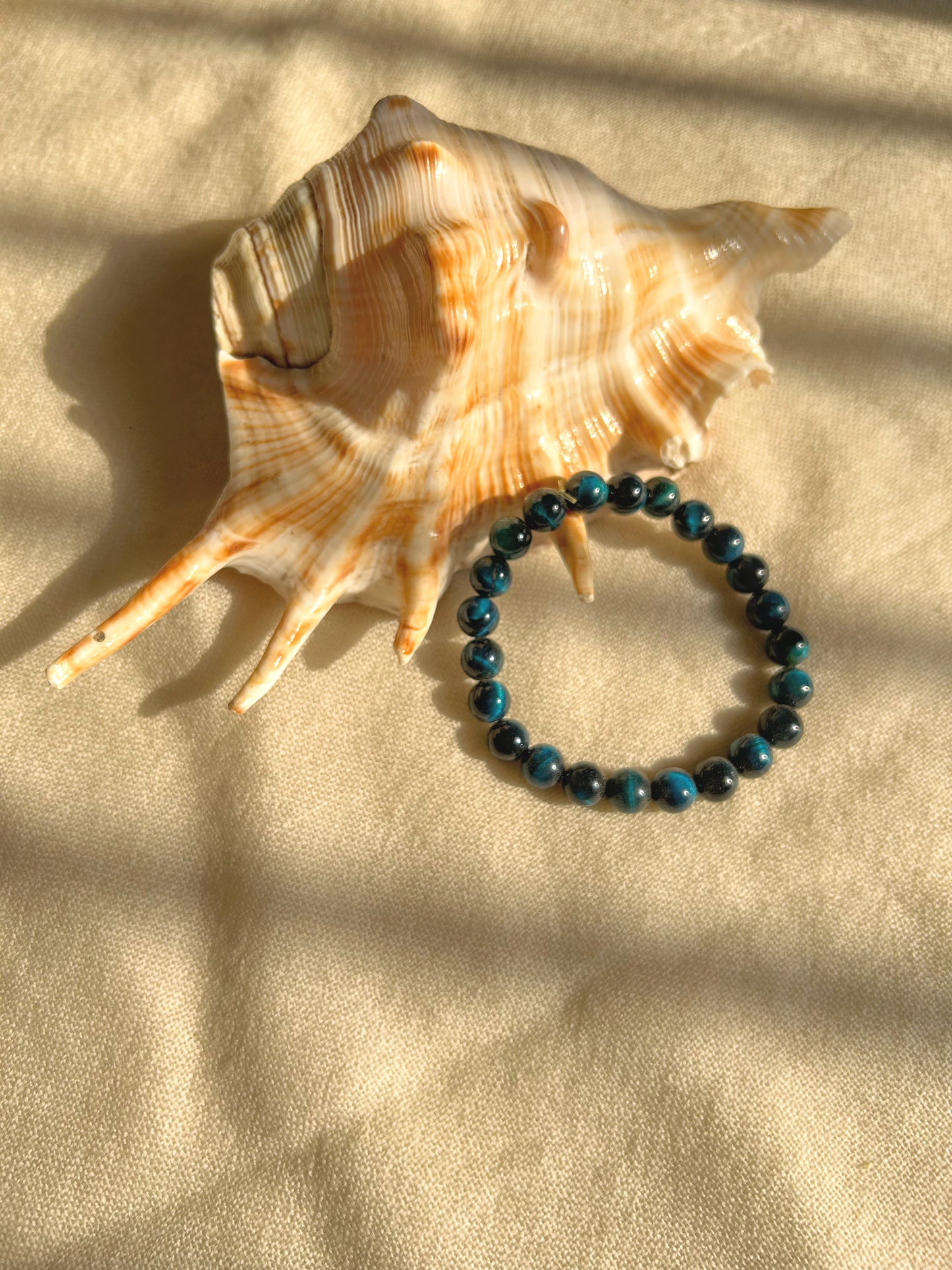 Blue Tiger's Eye Bracelet – Focus & Protection