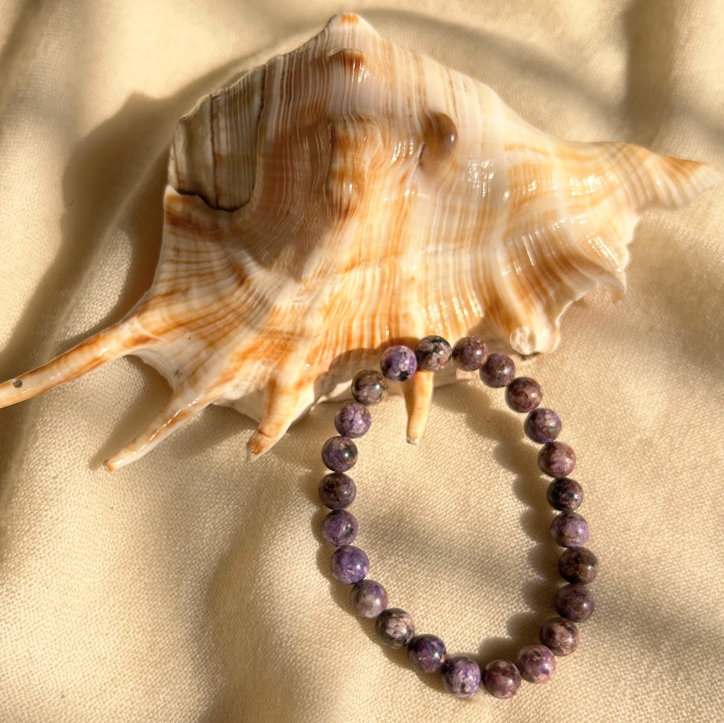 Charoite Bracelet – Transformation & Letting Go