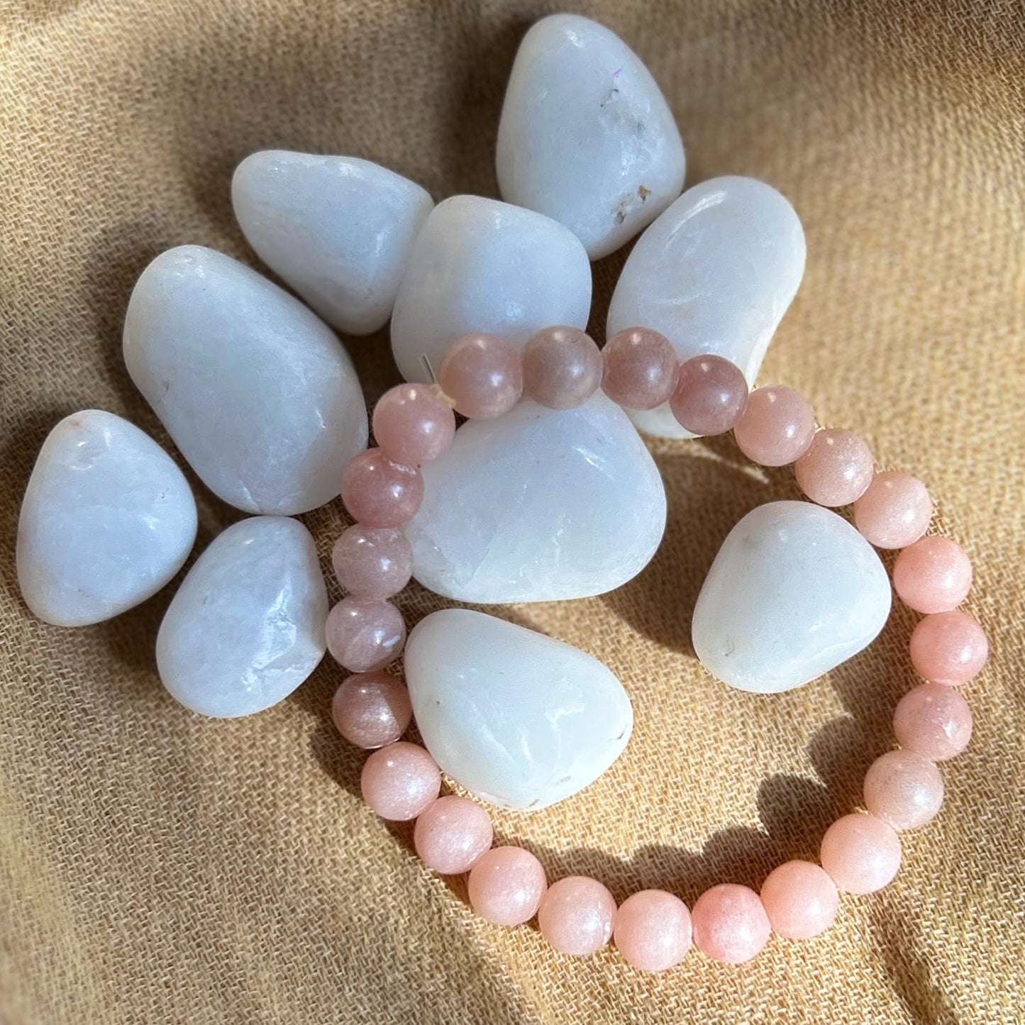 Pink Opal Bracelet for Emotional Healing & Self-Love